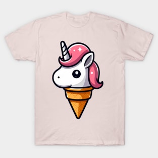 Unicone Funny Pun For Unicorn Lover And Ice Cream Lover T-Shirt